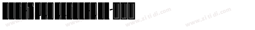 Dugas Pro Regular Ul字体转换